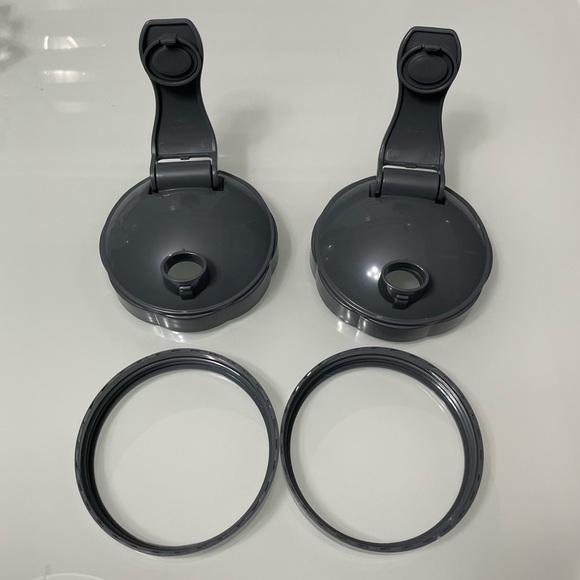 Nutribullet accessories: 2 to go lids and 2 lip rings (NEW!!) - Picture 8 of 11